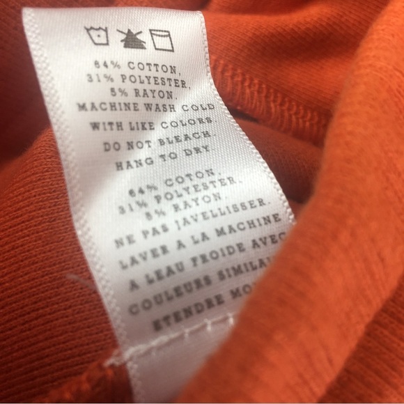 NEW Mens Large FairPlay Milford Layered Shorts Pants Orange Urban Outfitters - Picture 10 of 10